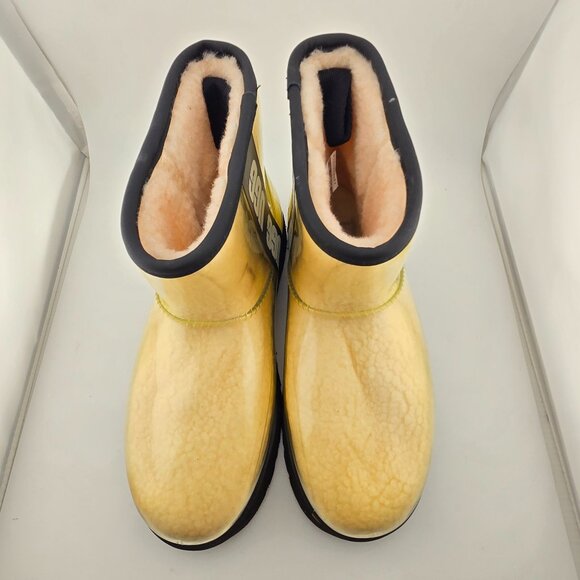 UGG Classic Clear Mini Waterproof Boots | Women’s Size 6 | Black - Picture 2 of 12